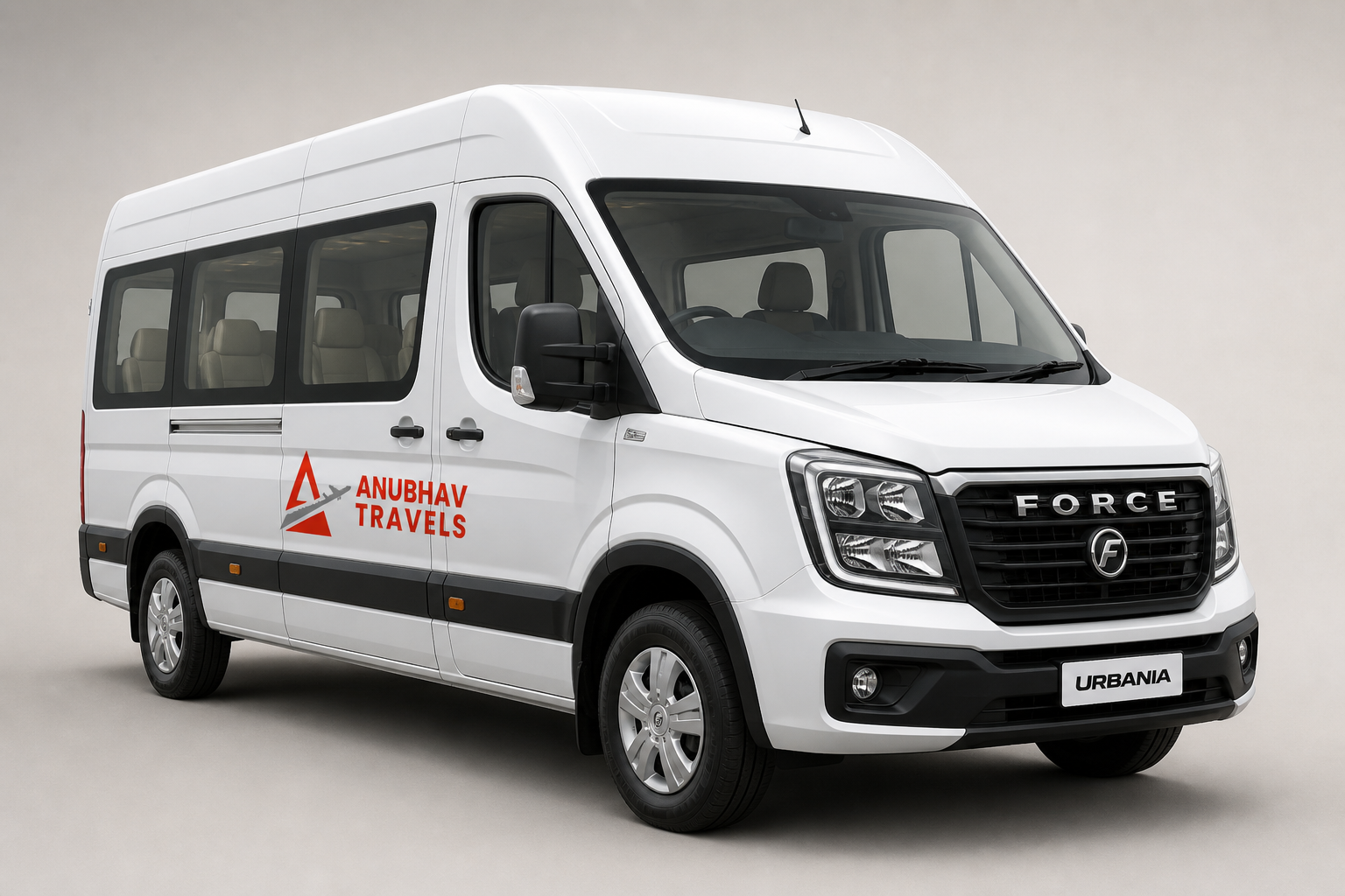 White Force Urbania with Anubhav Travels branding